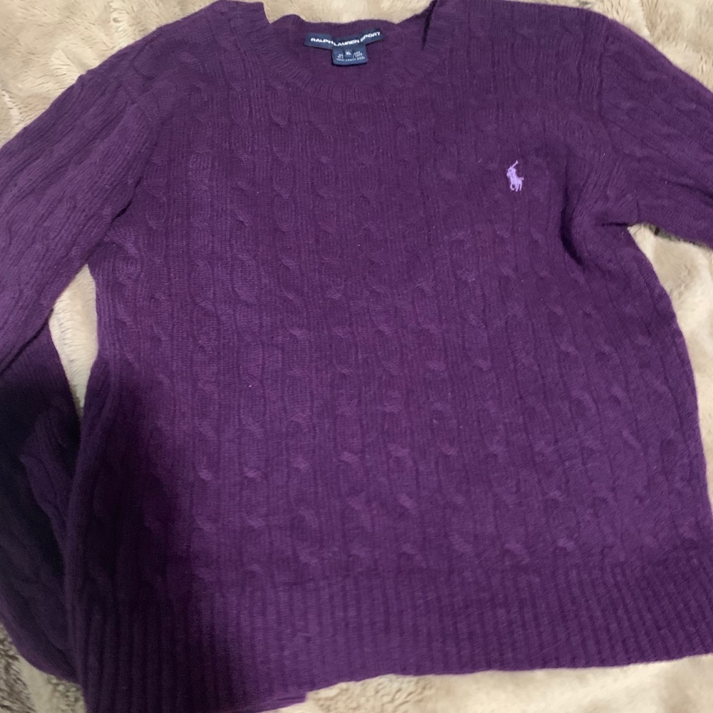 Purple sweater